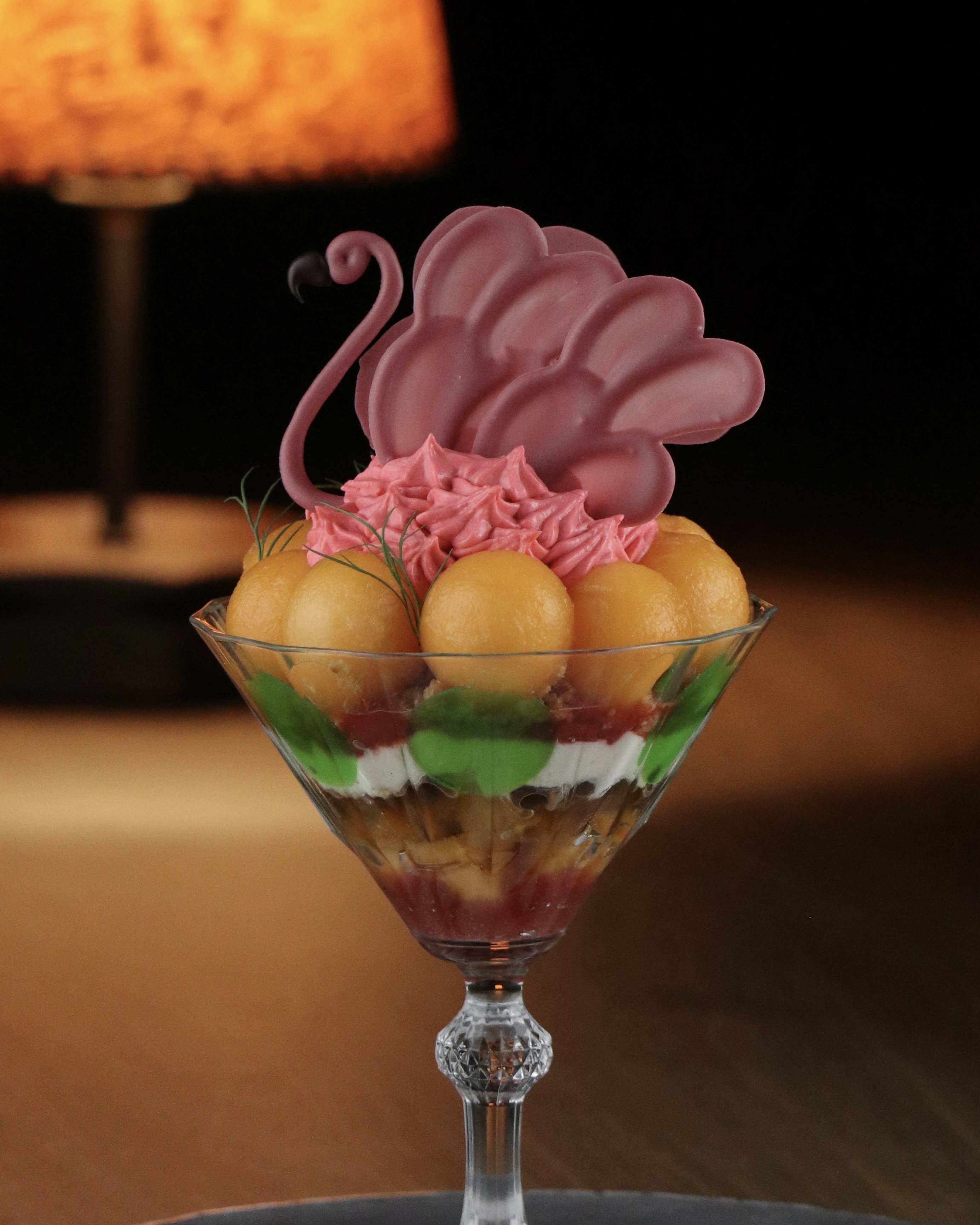 バブルアクアキャンディパフェ 株式会社GAKU［ 夜パフェ専門店 ガク］ -